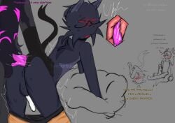 2boys anal_penetration anal_sex anthro anthro_on_anthro furry furry_only gay gay_sex kaiju_paradise nightcrawler_(kaiju_paradise) panther_(kaiju_paradise) tagme