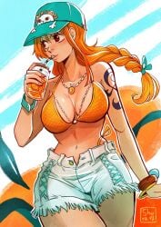 female female_only nami_(one_piece) one_piece shuravf90