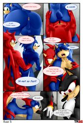 2010 anal anthro anthro_only anus august balls blue_arms blue_fur bound fellatio furry furry_only hedgehog mammal no_humans oral penis shadow_the_hedgehog slave sonic_(series) sonic_the_hedgehog sonic_the_hedgehog_(series) spitroast threesome trooper036 yaoi