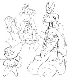 6+girls aggressive_retsuko breasts breasts_out bruh coolerinker doodle fenneko hollow_knight hornet_(hollow_knight) inker_comics inkershike jenny_belle_(slipperyt) kanga long_hair marvel minecraft miss_minutes ms._tarantula_(the_bad_guys) sketch stickman tarantula the_bad_guys winnie_the_pooh_(franchise)