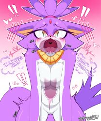 ahe_gao ahegao_face big_breasts blaze_the_cat exclamation_mark heart looking_pleasured mind_break oral oral_penetration pleasured_female sega sonic_(series) sonic_the_hedgehog sonic_the_hedgehog_(series) sonic_the_werehog stoompynsfw trembling trembling_for_pleasure