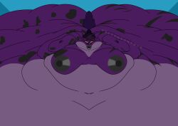 absurd_res anthro ass belly big_belly big_breasts big_butt blob_(disambiguation) breasts female greychonkydoq hi_res huge_belly hyena hyper hyper_belly immobile immobilization mammal morbidly_obese morbidly_obese_anthro morbidly_obese_female nipples nude obese obese_anthro obese_female obsidian_(obsidianyeen) overweight overweight_anthro overweight_female solo