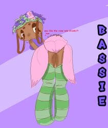 1girls 1girls_ass artist_request ass bassie_(dandy's_world) cartoonish dandy's_world female hentai juicy_pussy porn_star pussy roblox roblox_game tagme