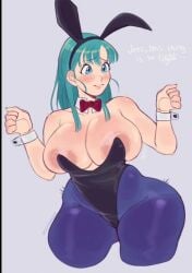 1girls 2d animated areolae big_breasts blue_eyes blue_hair blue_pantyhose blush breasts bulma_(bunny) bulma_(dragon_ball) bulma_briefs bulma_briefs bunny_ears bunnysuit detached_collar dialogue doujinpearl dragon_ball dragon_ball_(classic) english_text exposed_breasts female female_only green_hair hi_res huge_breasts long_hair neck_ribbon pantyhose rinkegato simple_background slideshow solo sound tagme tallfreezie text thick_thighs thighs tight_clothing video voice_acted wardrobe_malfunction wide_hips wrist_cuffs