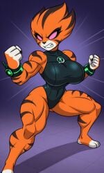 ai_generated alien_girl ben_10 chaquetrix darkcry feline_humanoid female rath