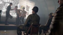 anal anal_sex army classroom exhibitionism fucked_from_behind gay gay_male gay_sex group group_sex instruction instructions medal_of_honor_airborne military orgy soldier soldiers teacher teacher_and_student tommys_eagle_hq training training_room uniform voyeur voyeurism ww2