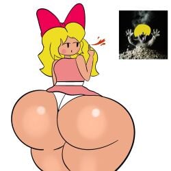 1girls ash_baby ass big_ass big_butt blow blowing burnt curvydoodles dress earthbound earthbound_(series) female huge_ass huge_butt meme mother_2 paula_jones paula_polestar pink_dress pk_fire pkfire porky_minch shiny_ass shiny_skin thick thick_ass thick_thighs