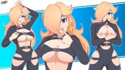 1girls c_starlett female mario_(series) nintendo princess_rosalina solo solo_female super_mario_bros. tagme