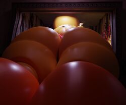 1girls 3d 3d_(artwork) animatronic animatronic_female animatronic_girl ass behind_view big_ass bit_butt blender female female_focus female_only five_nights_at_freddy's five_nights_at_freddy's_2 from_behind from_behind_position giant_female giant_woman giantess heart- huge_toy_chica large_ass large_butt macro macro_female mikesmike mini_giantess robot robot_girl solo solo_female solo_focus toy_chica_(fnaf) toy_chica_(love_taste) vent