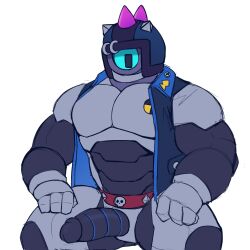 stu (brawl stars) from brawl stars by binca 233