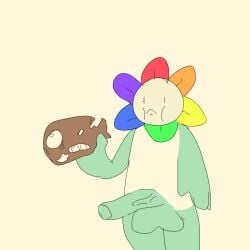 2_frame_animation animated animated color_edit cosmo_(dandy's_world) dandy's_world dandy_(dandy's_world) dandys_world decapitated_head meme munching unknown_artist