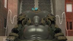 3d anal anal_vore animated big_ass cowgirl_position futanari futanari_penetrated huge_balls huge_breasts huge_cock josh-u4 lactation large_breasts living_dildo living_insertion musk oversized_balls robot robot_girl scorch_(titanfall) tagme titanfall video
