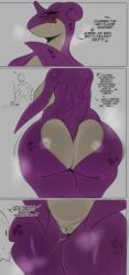 1boy 1girls 2024_pokemon_teraleak :p anthro ass big_ass big_breasts biped blush bodily_fluids breasts clothed clothing color color_edit colored dialogue drool drooling edit english_text female generation_1_pokemon genitals gonzalo_costa heart heart_symbol lapras larger_female licking licking_lips licking_own_lips male naughty_face nintendo nude pokemon pokemon_(species) pussy saliva saltyxodium shiny_lapras shiny_pokemon size_difference text thick_ass thick_thighs tongue voluptuous voluptuous_female wet_pussy