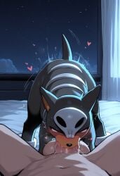 absurd_res ai_generated ass balls bed_sheet bedroom big_balls big_penis blush canid canine de6ttvpnort deep_throat detailed_background duo erection faceless_character faceless_male fellatio female female_feral female_focus female_penetrated feral feral_penetrated first_person_view fur generation_2_pokemon genital_fluids genitals heart_symbol hi_res houndour human human_on_feral human_penetrating human_penetrating_female human_penetrating_feral interspecies looking_pleasured male male/female male_human male_on_feral male_penetrating male_penetrating_female male_penetrating_feral male_pov mammal night nintendo on_bed oral oral_penetration penetration penile penile_penetration penis penis_in_mouth pokemon pokemon_(species) pokephilia saliva sex sky stable_diffusion submissive tail zoophilia