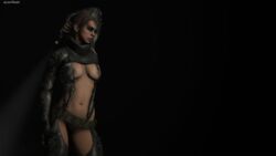 3d breasts female gun metal_gear metal_gear_solid metal_gear_solid_v olowrider quiet_(metal_gear) source_filmmaker weapon