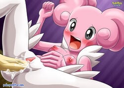 1girls blissey breasts creatures_(company) female game_freak nintendo palcomix pokemon pokemorph pokepornlive sex tagme