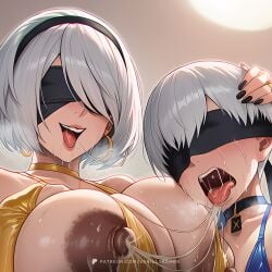 ai_generated androgynous android armpit_hair balls big_areola big_ass big_breasts big_butt big_nipples big_thighs black_nail_polish black_nails blindfold blindfolded both_sexes_in_same_situation breasts chastity chastity_belt chastity_cage chastity_device cheating cheating_wife choker crotch_tattoo cuckold cum cum_in_chastity cumshot dark_areola dark_nipples earrings female femboy feminine_male flat_chastity_cage hairy_armpits hi_res high_quality high_resolution highres huge_ass huge_breasts huge_butt huge_nipples huge_thighs indoors lactating lactation large_areolae latex latex_bikini latex_clothing latex_gloves latex_legwear latex_stockings latex_thighhighs leaking_precum light-skinned_female light-skinned_male light_skin male mature mature_female mature_woman milf netorare nier nier:_automata nier_(series) ntr otoko_no_ko otokonoko penis petite petite_body petite_male premature_cumshot premature_ejaculation premature_ejaculation_shaming premature_orgasm pretty_boy pubic_hair qos qos_tattoo queen_of_spades saliva short_hair sissification sissy sissyfication size_difference slave small_penis small_penis_adoration small_penis_humiliation smaller_male sph stockings submissive_male sweat sweating sweaty thick thick_ass thick_butt thick_hips thick_legs thick_thighs thigh_highs thighhighs vanillaramen voluptuous voluptuous_female white_hair wide_hips wide_thighs yorha_2b yorha_9s young younger_male