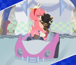 amy rose from sega by apinkgrape