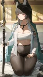 hoshimi miyabi from zenless zone zero by unnunal (unneonal)