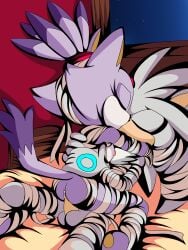 blaze the cat from sonic (series) by j nsfw