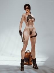 lara croft from tomb raider by lushe3d