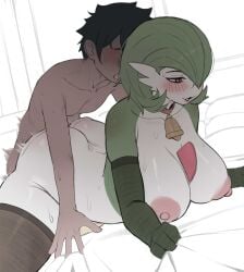 1boy 1girls anthro anthro_on_human anthro_on_male ass bed bedroom bell_collar big_breasts bigger_female black_legwear black_thighhighs blush breasts butt clothing cock collar female female_anthro female_focus female_pokemon female_pokemon/male_human furry_with_non-furry gardevoir huge_ass huge_breasts huge_butt human human_male human_male_on_anthro_female human_on_anthro human_on_pokemon indoors interspecies jingzhou14848 large_breasts larger_female light-skinned_male light_skin looking_at_viewer male male/female male_human/female_anthro male_human/female_pokemon male_on_anthro motion_lines naked naked_anthro naked_female naked_male nude nude_anthro nude_female nude_male open_mouth penetration penis pokemon pokemon_(species) pokephilia prone_bone red_collar sagging_breasts sex short_hair shorter_male size_difference smaller_male spread_legs thick_thighs thighhighs thighs vaginal_penetration zhou135627