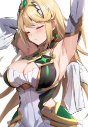 mythra from xenoblade chronicles (series) by tomas (kaosu22)