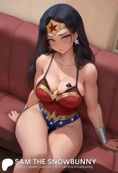 wonder woman from dc by sam the snowbunny