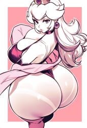 1girls 2025 2d 2d_(artwork) 2d_artwork ai_generated ass ass_bigger_than_head ass_focus big_ass big_breasts big_butt big_thighs breasts bubble_butt butt crown ear_piercing earrings fat_ass fat_butt female female_focus female_only glistening_ass glistening_butt glistening_skin huge_ass huge_breasts huge_butt huge_thighs hyper_ass hyper_butt large_ass large_butt lips long_hair looking_at_viewer make-up makeup mario_(series) nintendo plump plump_ass plump_butt princess_peach rixataz seductive seductive_female seductive_look skimpy skimpy_clothes solo solo_female solo_focus super_mario_bros. thick_ass thick_butt thick_legs thick_thighs thighs wide_hips