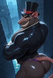 professor ratigan from disney by blazar
