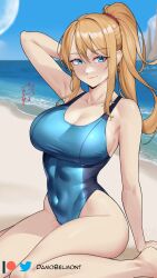 samus aran from metroid by damobelmont