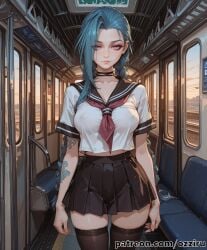 jinx (league of legends) from league of legends by ozziru