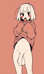 chara from undertale by cumcumpistol