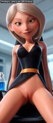 1girls 3d adult adult_female ai_generated bare_arms black_dress black_dress_shirt breasts disney dress dress_shirt elsacorinthiana exhibitionism exhibitionist exposed_midriff exposed_shoulders exposed_torso female female_naked female_nude female_only futuristic futuristic_background green_eyes green_eyes_female grey_hair grey_hair_female horny horny_face horny_female hourglass_figure incredibles laboratory laboratory_background light-skinned_female light_skin low_cut low_cut_dress midriff mirage_(the_incredibles) naked naked_female navel neckline nipples nude nude_female nudist outdoor_nudity outdoors outdoors_nudity patreon patreon_link patreon_logo patreon_reward patreon_url patreon_username pixar pussy short_hair shoulders showing_pussy silver_hair silver_hair_female sitting sitting_in_chair sitting_on_chair skin skinny solo straight_hair the_incredibles thin thin_body thin_breasts uncensored