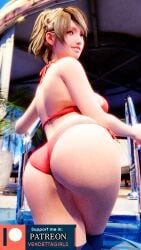 3d bikini blender blonde_hair final_fantasy_xv highres lunafreya_nox_fleuret vendettagirls