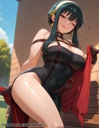 ai_assisted ai_generated ass balls beach beach_sex big_breasts big_thighs bikini breast_expansion breasts caption captions cheating cheating_(relationship) cheating_female cheating_husband comic comics cuck cuckold cuckolding cum_dump dialogue female female_focus female_human girl girly green_hair huge_ass huge_breasts huge_cock interracial male penis sexy sexy_body sexy_pose solo spy_x_family tagme text text_bubble yor_briar yor_forger yumeshiori