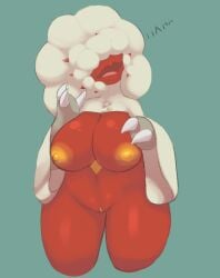 artesjsc big_breasts breasts cleavage female furry huge_breasts nipples tagme thick_thighs wide_hips