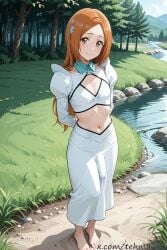inoue orihime from bleach by tehmar