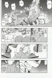 abs buddyfight comic dragon drum's_father drum_(buddyfight) english_text father incest male parent penis son tagme text yaoi