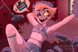 lucifer morningstar (hazbin hotel) from hazbin hotel by missmorize