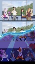 absurd_res anal anal_sex anthro ass balls big_butt big_penis bodily_fluids bus canid canine cinderace comic commercial_vehicle dildo dildo_in_ass dildo_insertion drooling erection fan_character felid feline ftm_transformation gender_transformation generation_1_pokemon generation_4_pokemon generation_5_pokemon generation_8_pokemon genital_fluids genitals group hennessy-the-rat hi_res human human_transformation hypnosis hypnotic_eyes lagomorph leaking_precum legendary_pokemon leporid lucario magic magic_user male male/male mammal masturbation mewtwo mind_control nintendo object_in_ass penetration penis pokemon pokemon_(species) pokemon_transformation pole precum reality_shift saliva sex_toy sex_toy_in_ass sex_toy_insertion species_transformation spiral spiral_eyes strip_club stripper_pole transformation vehicle zoroark