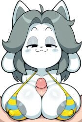 1anthro 1boy1girl 1female 1furry 1girls 1male :3 ai_assisted ai_generated anthro anthro_female anthro_focus anthro_furry anthro_only bare_shoulders bikini bikini_top bikini_top_only black_eyebrows black_eyes black_nose blue_and_yellow blue_and_yellow_striped_bikini blue_striped_bikini blush_stickers boob_focus boobjob boobs_focus breast_focus breast_fucking breastjob breasts breasts_focus canine canine_ears canine_girl canine_nose cat_ears civitai cleavage cleavage_focus closed_mouth cock_between_boobs cock_between_breast cock_between_tits colored_body colored_skin coloredbin.ai covered_nipples cowlick dick_between_boobs dick_between_tits dog_ears dog_girl dog_nose doggirl domestic_canine domestic_dog erect_nipples feline_ears female female_anthro female_focus female_furry female_only floppy_ears furry furry_female furry_focus furry_only grey_areola grey_blush grey_eyelids grey_hair grey_inner_ear half-closed_eyes huge_boobs huge_breasts huge_tits human_on_anthro human_on_humanoid large_boobs large_breasts large_tits lidded_eyes looking_at_viewer male male/female male_on_anthro male_on_female male_on_furry male_pov massive_boobs massive_breasts massive_tits mouth_closed paizuri paizuri_pov penis penis_between_boobs penis_between_breasts penis_between_tits plump_boobs plump_breasts plump_tits pov pov_crotch pov_male pov_paizuri round_boobs round_breasts round_tits seductive seductive_body seductive_eyes seductive_gaze seductive_look seductive_smile short_hair silver_hair simple_background simple_eyes smile smiling smiling_at_viewer solo solo_anthro solo_female solo_focus solo_furry striped_bikini striped_bikini_top temmie temmie_(undertale) thin_eyebrows tight_bikini tight_bikini_top tight_clothing tight_fit tit_focus tit_fuck titjob titjob_pov tits_focus undertale undertale_(series) visible_areolae white_background white_body white_skin yellow_striped_bikini