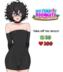 robin (my femboy roommate) from my femboy roommate by nuteku