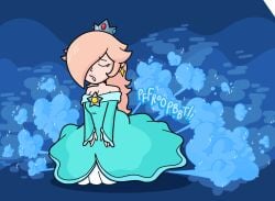 closed_eyes fart fart_cloud fart_fetish farting mario_(series) nintendo princess_rosalina sorollos super_mario_bros. super_mario_galaxy
