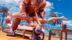 3d female female_focus female_only looking_at_viewer luna_snow luna_snow_(cool_summer) luna_snow_(marvel_rivals luna_snow_(marvel_rivals) marvel marvel_comics marvel_rivals pale-skinned_female pale_skin pool solo solo_female solo_focus straight summer thecount thor_(marvel) thor_(marvel_rivals) two_tone_hair