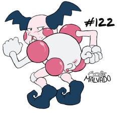 anus female humor josemalvado josemalvado_pokemon_series mime mr._mime nintendo pokemon pussy video_games