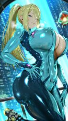 samus aran from metroid by floresai