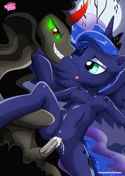 breasts equestria_untamed female friendship_is_magic horn king_sombra king_sombra_(mlp) my_little_pony princess_luna_(mlp) sex tagme