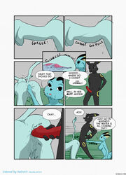 eeveelution from nintendo by baaleze