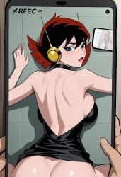 ai_generated janet_van_dyne large_breasts marvel milf narrow_waist wasp_(earth's_mightiest_heroes) wasp_(marvel) wide_hips